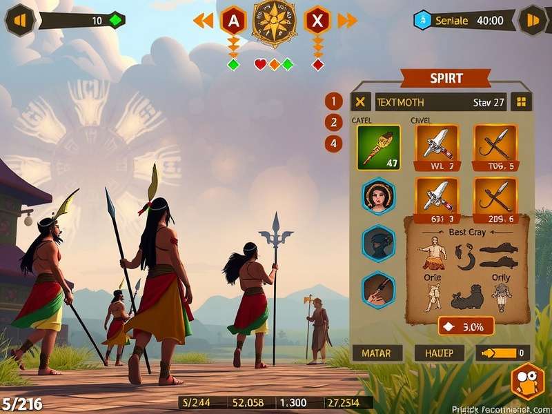 Spirit Warrior S Path gameplay screenshot